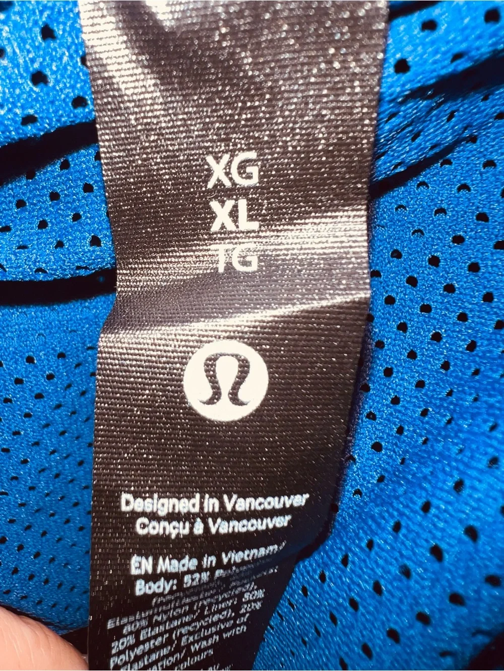 NWT lululemon Swim Short 5” Lined XL Clubhouse Blue